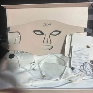 GLOW therapy red light mask. With original packaging